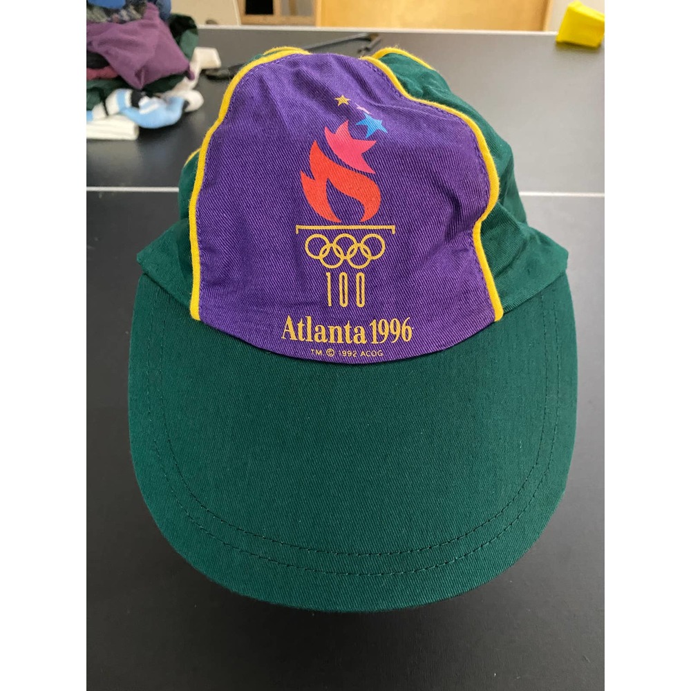 1996 Atlanta Olympics Logo Vintage Hat Olympic Games Snapback Cap